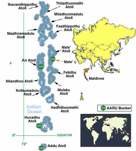 map of maldives